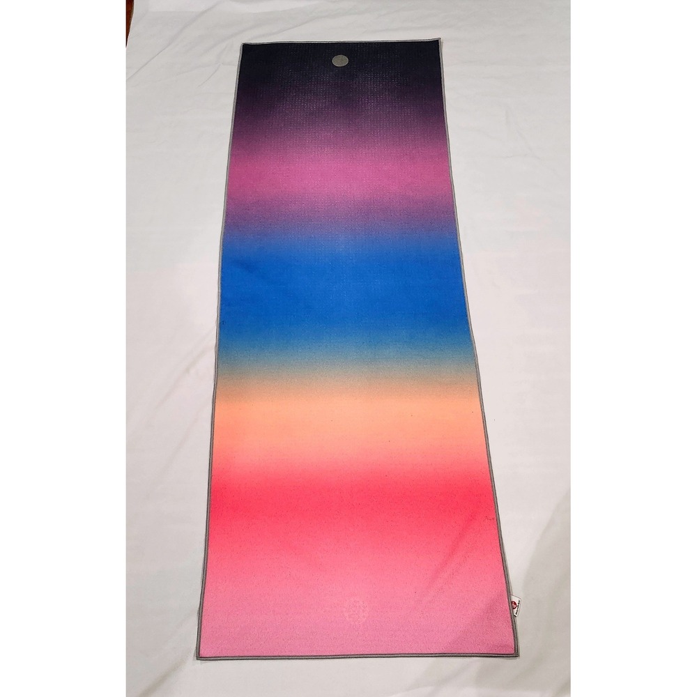 Manduka Yogitoes Yoga Towel Sunset Gradient Multicolor Ombre Skidless